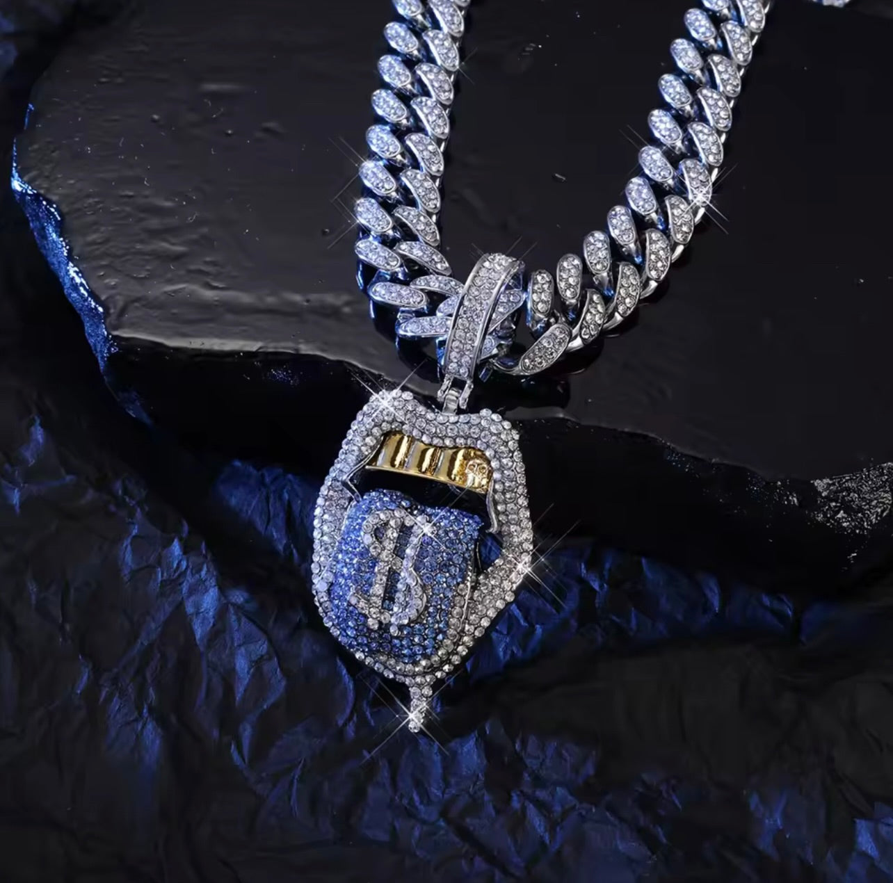 AUREMONT ICE OUT DOLLAR TONGUE