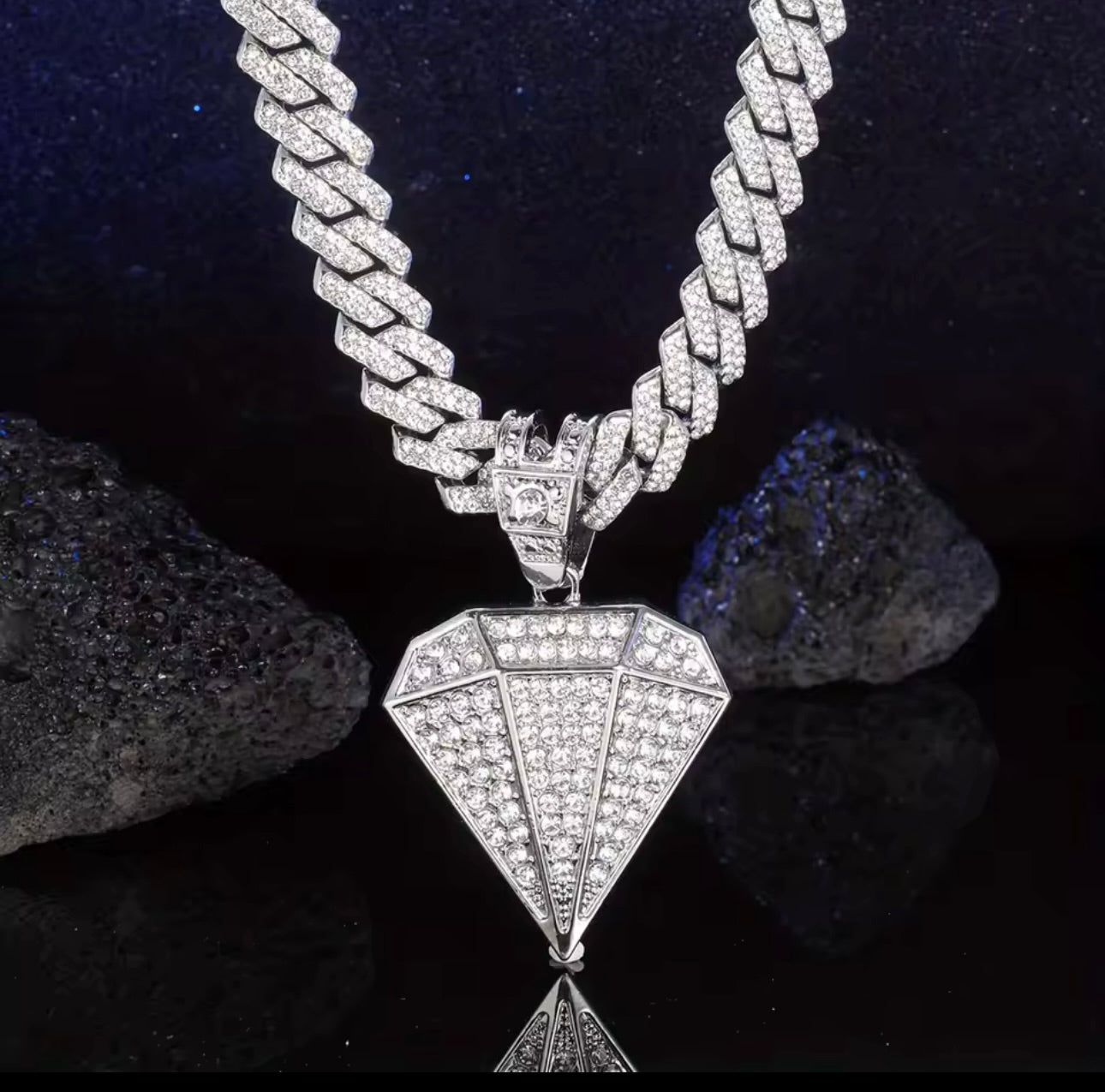 AUREMONT DIAMOND CUBAN CHAIN
