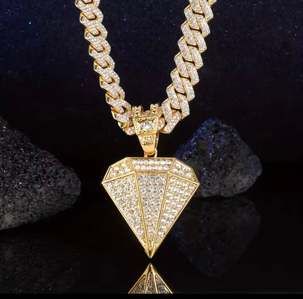 AUREMONT DIAMOND CUBAN CHAIN