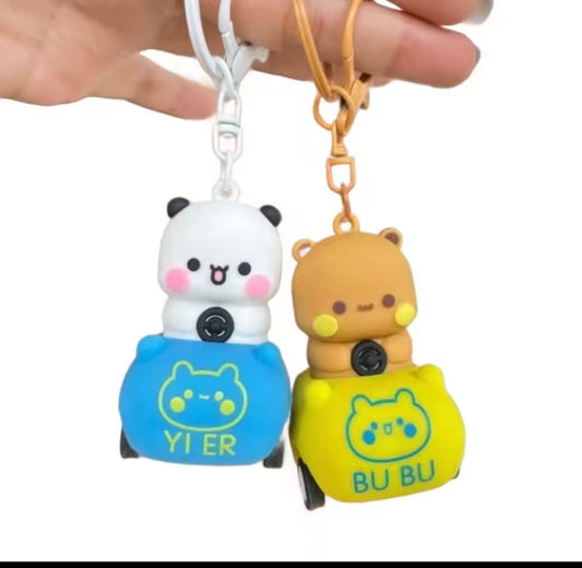 Dudu Bubu Pair Keychain
