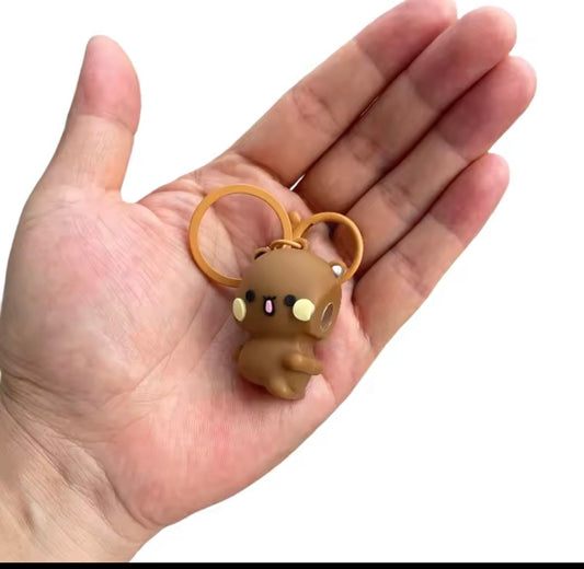 Dudu Bubu Hug Magnetic Keychain
